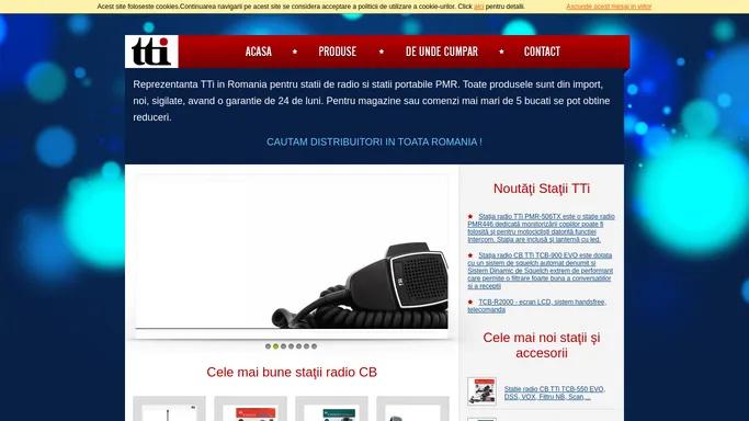 TTI.ro - Site oficial in Romania - Statii radio si accesorii