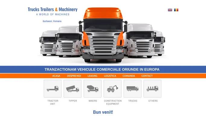 Import basculante, buldoexcavator second hand, firma import - export cap tractor, vanzari camioane, vand betoniera