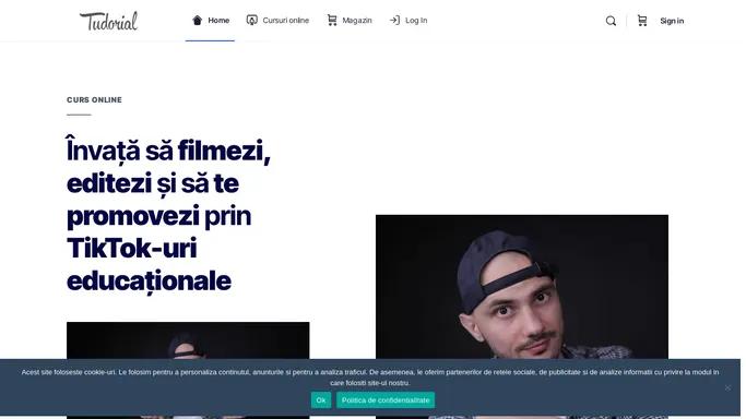 Servicii si cursuri online despre productia video pentru social media