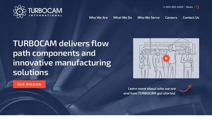 Quality Components & Manufacturing Solutions - TURBOCAM