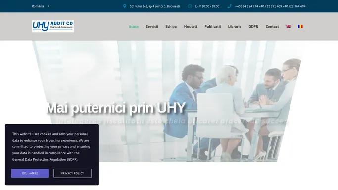 Consultanta fiscala si audit financiar - Uhy Audit CD