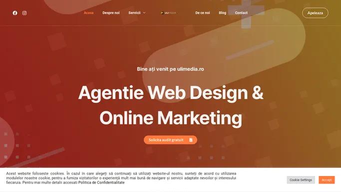 Ulimedia – Agentie Web Design & Online Marketing