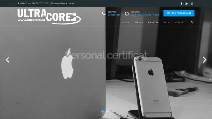 Reparatii Laptop Constanta | Service Laptop Constanta – ULTRACORE.ro
