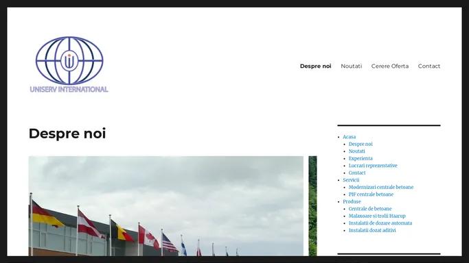 Statii de betoane – Uniserv International Ploiesti