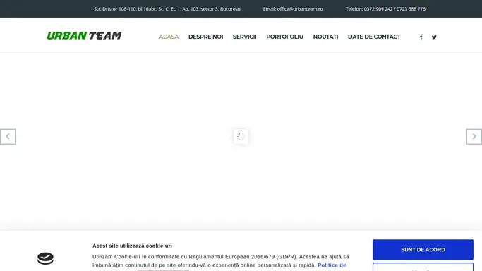 URBAN TEAM – studii / documentatii de urbanism – amenajarea teritoriului