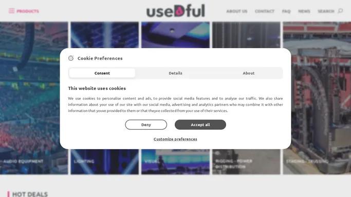 Used Audio, Lighting and Video Equipment - Usedful.eu - Used Audio, Lighting and Video Equipment - Usedful.eu