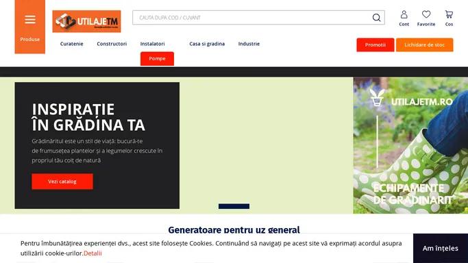 Utilajetm.ro - Magazin online de scule, unelte si generatoare