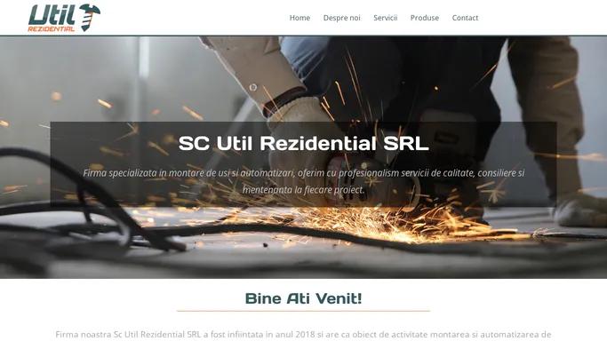 Util Rezidential | Montare usi si Automatizari