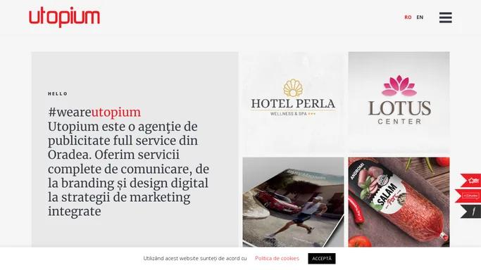 Agentie de publicitate Oradea | Utopium | Online Digital Marketing