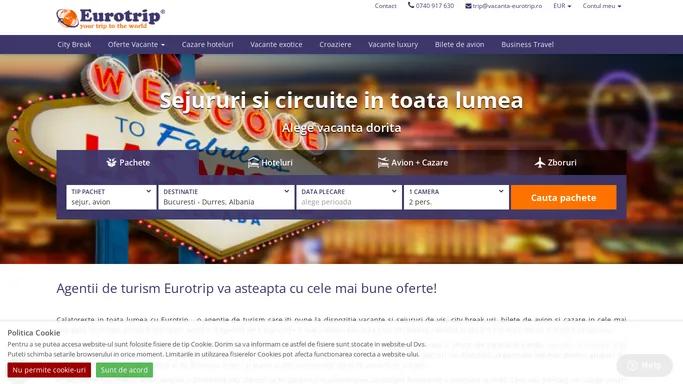 Eurotrip, o agentie de turism pentru tine!