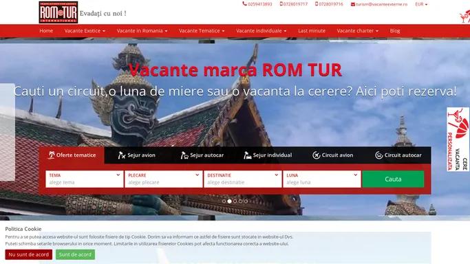 Rom Tur International | Agentie de turism in Oradea | Vacante exotice