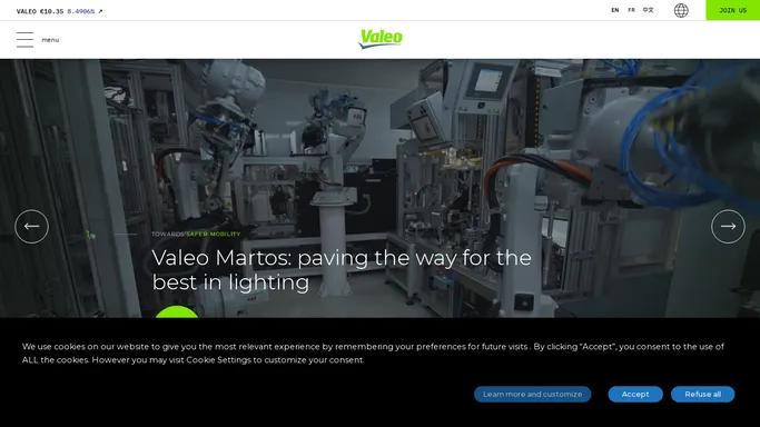 Valeo - Smart technology for smarter mobility