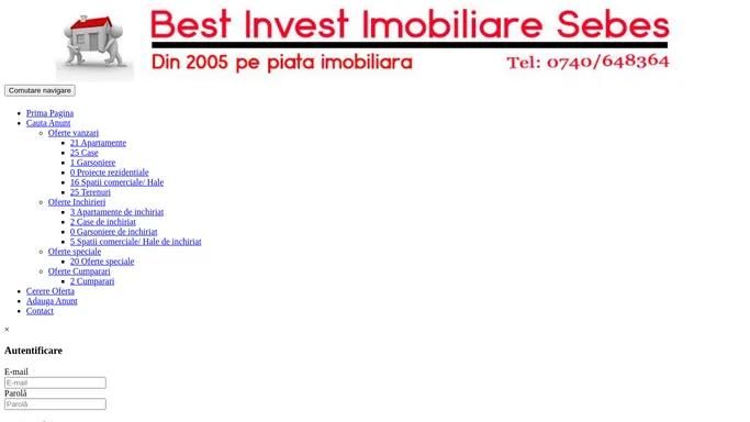 Best Invest Imobiliare Sebes