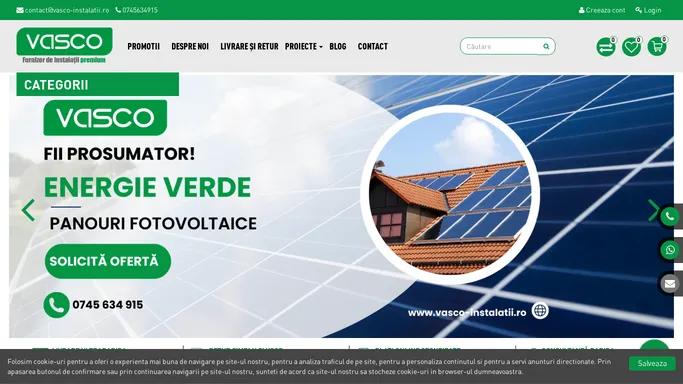 Vasco Instalatii Rezidentiale si comerciale Instalatii pentru casa Consultanta in instalatii