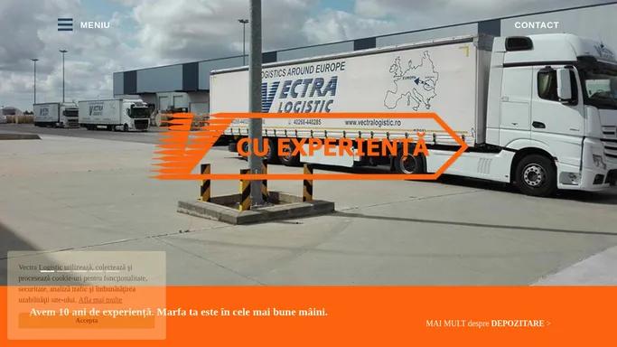 Vectra Logistic | Transport de marfa | Transport rutier de marfa intern si international
