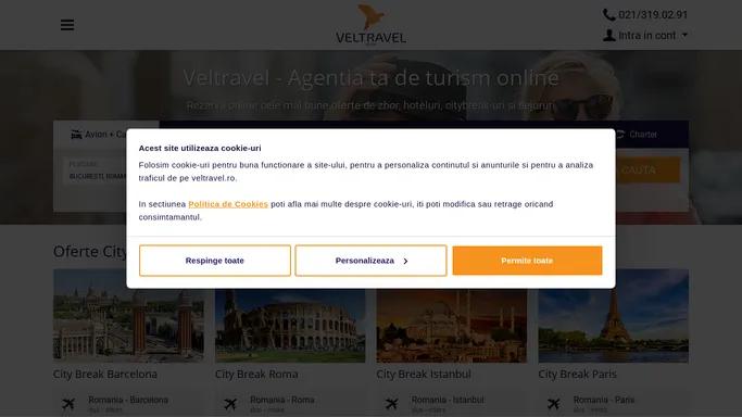 Veltravel.ro - Agentie de Turism Online