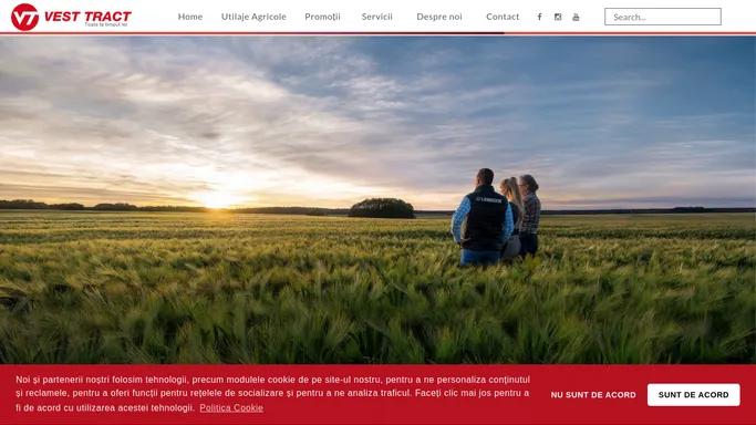 Vest Tract - Comert cu tractoare, echipamente si utilaje agricole