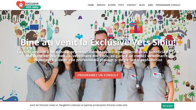Veterinar Sibiu - Exclusive Vets - Clinica Veterinara Sibiu