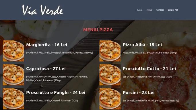 Via Verde – Pizzerie Restaurant