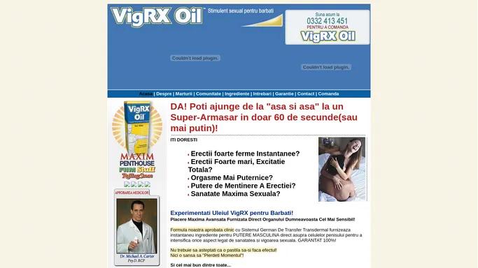 VigRX Oil - marirea penisului este posibila , ulei pentru erectii instant
