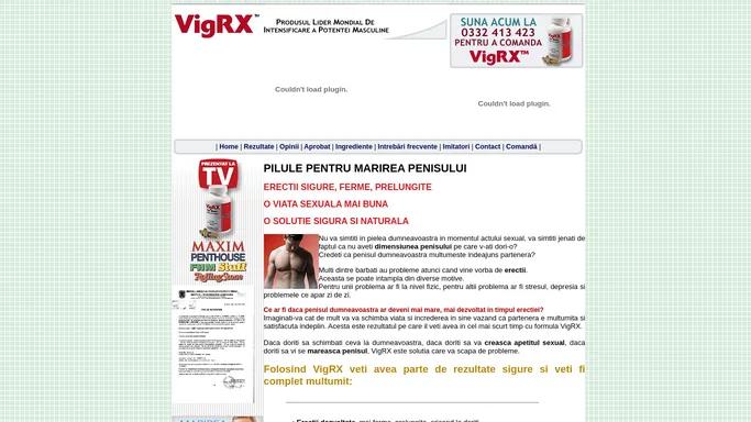Acasa :: VigRX - Marirea Penisului