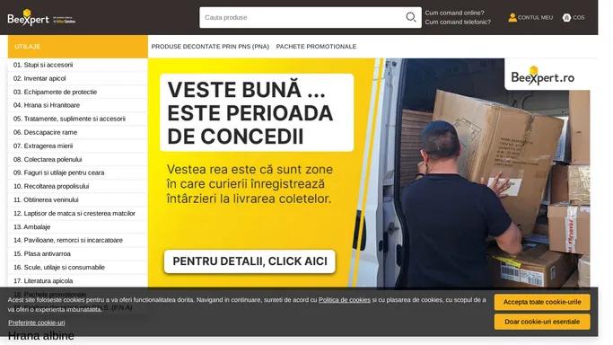 BeeXpert.ro - Magazin online de Echipamente si Utilaje Apicole