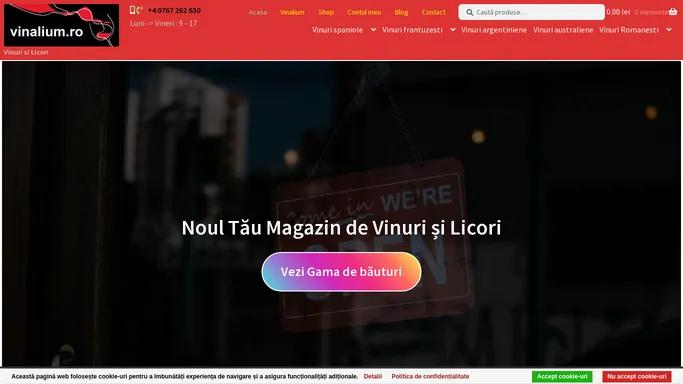 Vinalium.ro – Vinuri si Licori