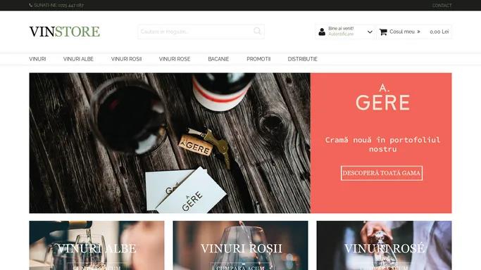 Vinuri albe, vinuri rosii, vinuri rose - vinstore.ro