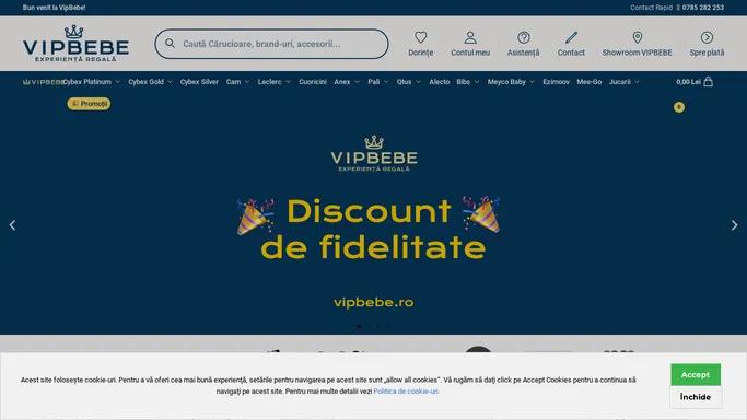 VIPBEBE - Carucioare, accesorii, mobilier totul pentru copilul tau