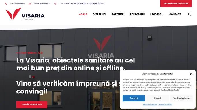 VISARIA DESIGN IASI - gresie, faianta, sanitare, parchet, tapet