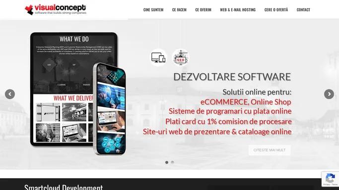 SmartCloud Development :: Software Company in Sibiu | visual concept sibiu - web design & web development - cloud & mobile applications
