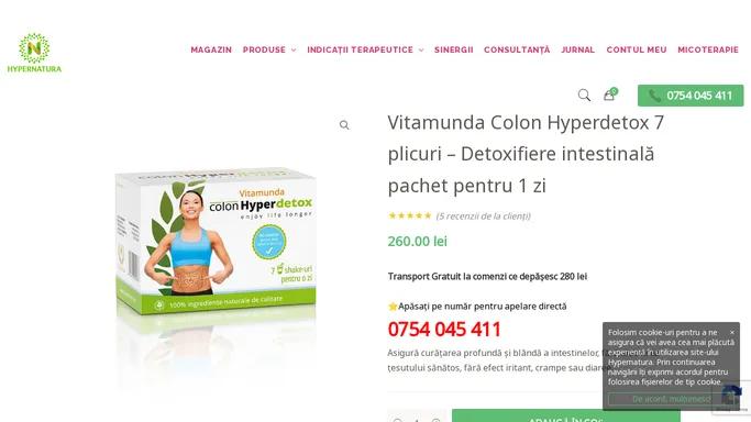 Vitamunda ColonHyperdetox | Elimina placa mucoida | Site Oficial