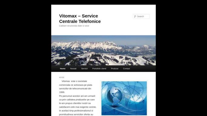 Vitomax – Service Centrale Telefonice | Cablare structurata date si voce