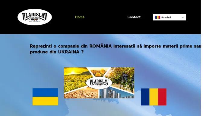 Vladislav Trading SRL Romania - Intermedieri contracte comerciale Romania-Ukraina