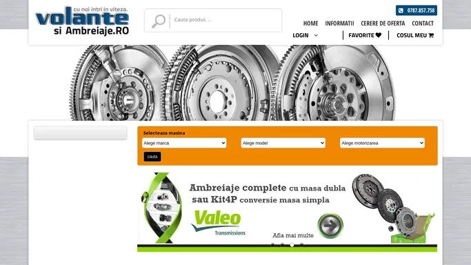 Volante si Ambreiaje, magazin online piese auto