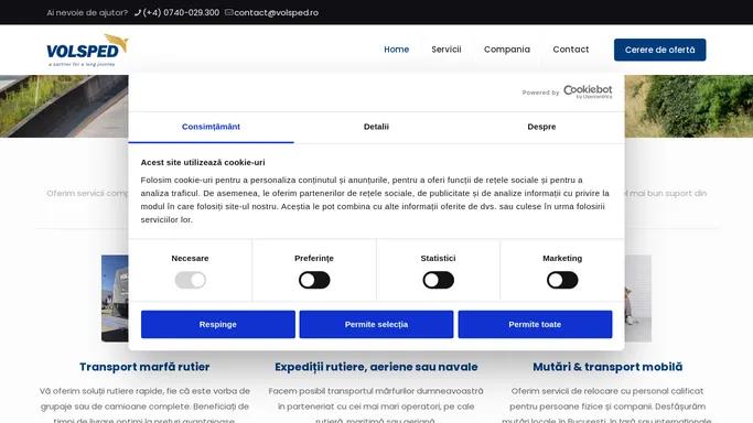 Volsped – Servicii de transport marfa