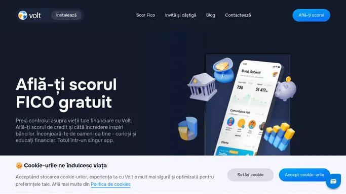 Volt - Afla-ti scorul FICO gratuit