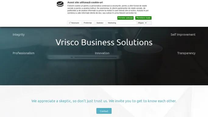 Vrisco Business Solutions - Maintenance, IT Consulting and Web programming