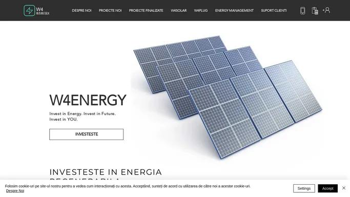 Parc Fotovoltaic | W4energy | Romania