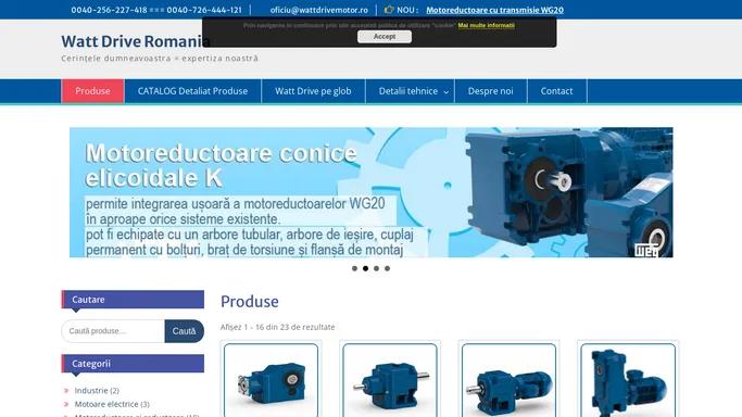 Watt Drive Romania – Cerintele dumneavoastra = expertiza noastra