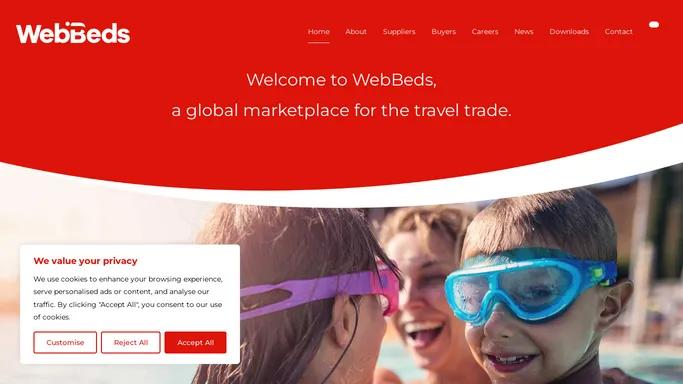 WebBeds Global Marketplace.