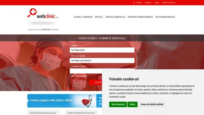 Clinica medicala - Cabinet medical - Dictionar medical pe Webclinic.ro