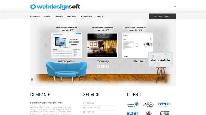 Web design | Creare site | Realizare site - WebDesignSoft