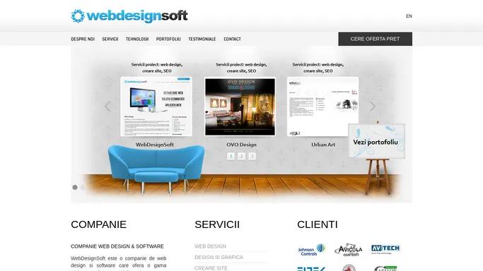 Web design | Creare site | Realizare site - WebDesignSoft