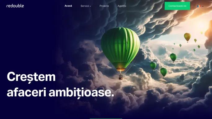 Redouble Agency - Crestem afaceri ambitioase
