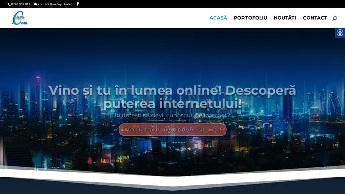 Realizare site web | Servicii web design Botosani, Iasi