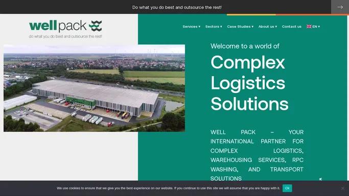 WELL PACK - Your Business Partner for Complex Logistics, Warehousing, Transport, Crate Washing and 3PL Solutions