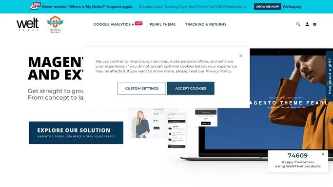 Magento 2 Theme and Extensions, FREE Magento Extensions