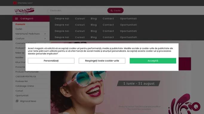 Wigmond.ro - Magazin Online Coafura, cosmetica, unghii tehnice, manichiura, pedichiura, saloane de coafura - cosmetica