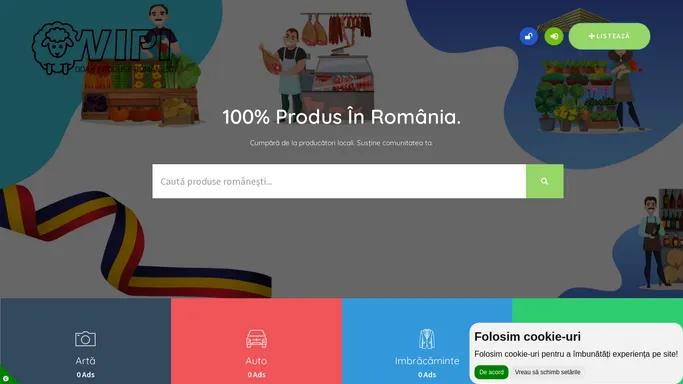 WIPI.ro – doar produse romanesti – Producatori romani locali la un click distanta